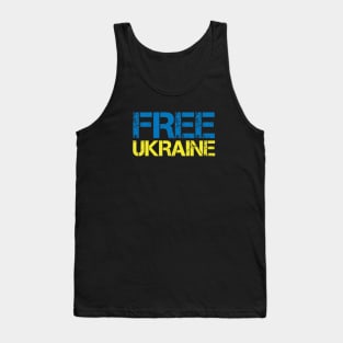 Free Ukraine Tank Top